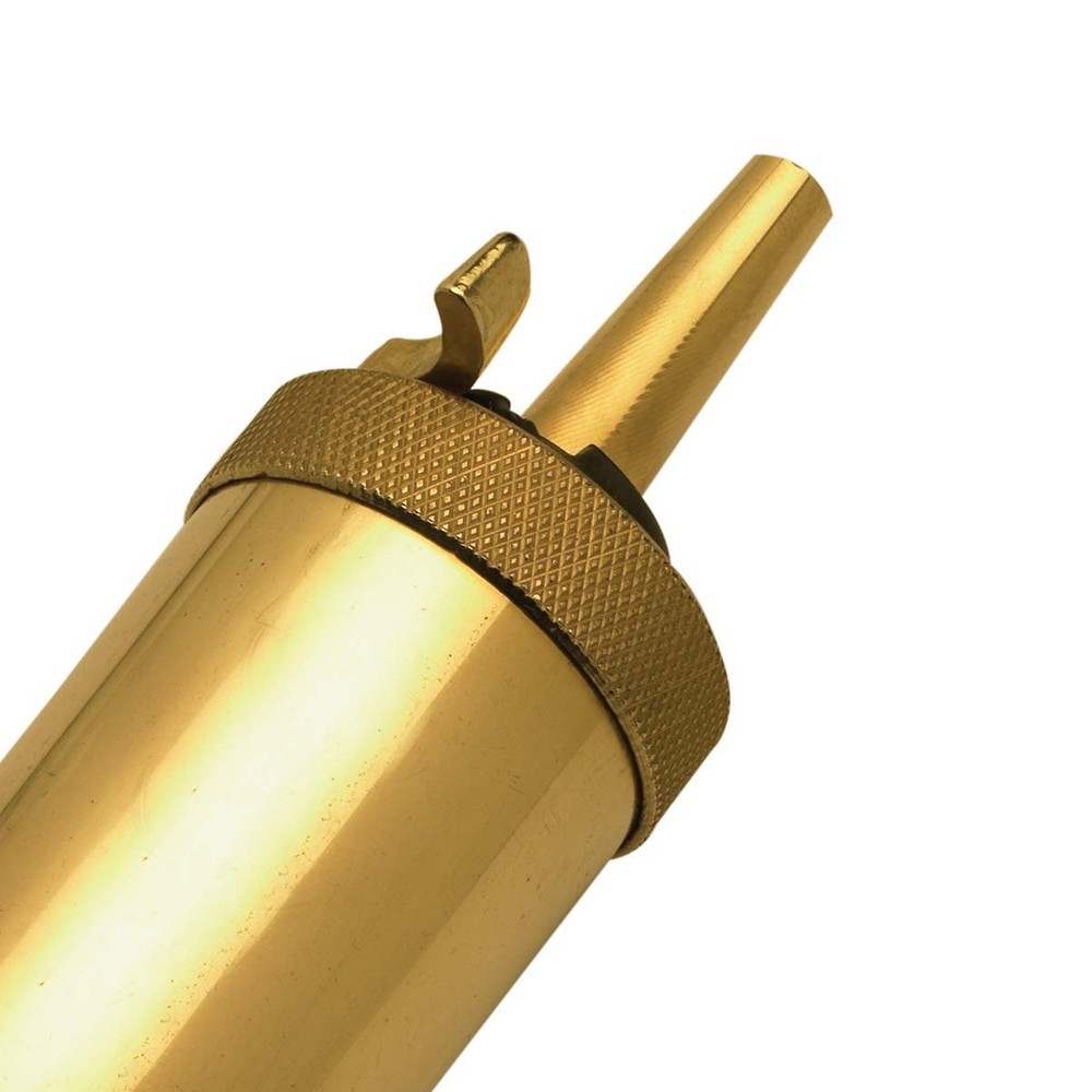 Muzzle-Loaders™ Black Powder Flask - 1350 Grain Capacity - Brass