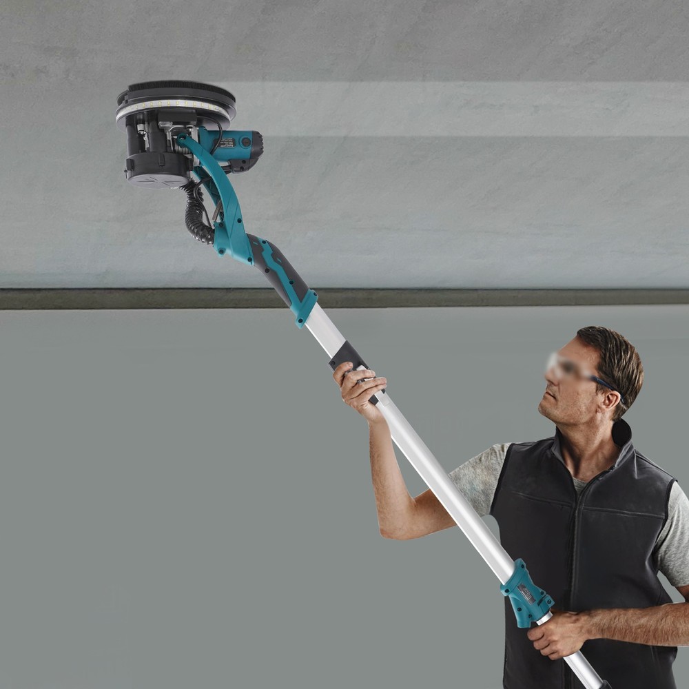 Electric Ceiling Wall Sander Variable Speed Dustless Drywall Sander 850W Sanding