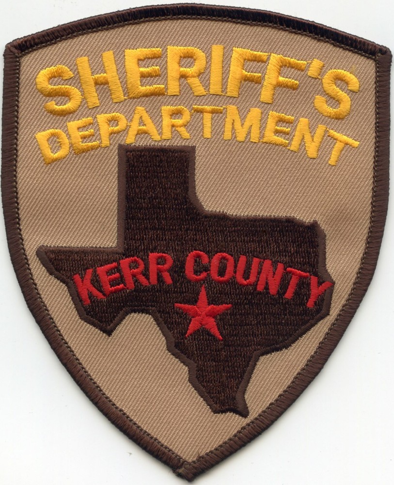 KERR COUNTY TEXAS TX SHERIFF POLICE PATCH