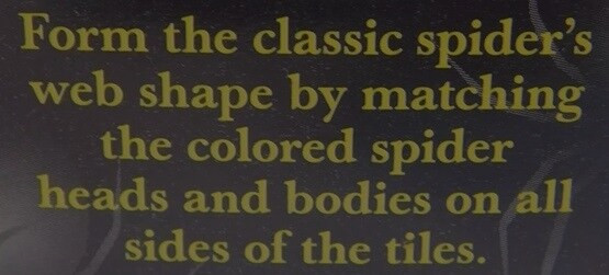 SPIDER WEB PUZZLE NEW