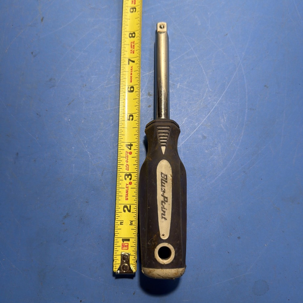 Blue Point Tools BLPCGHD388 3/8" Drive Spinner Socket Driver Blue Soft Grip