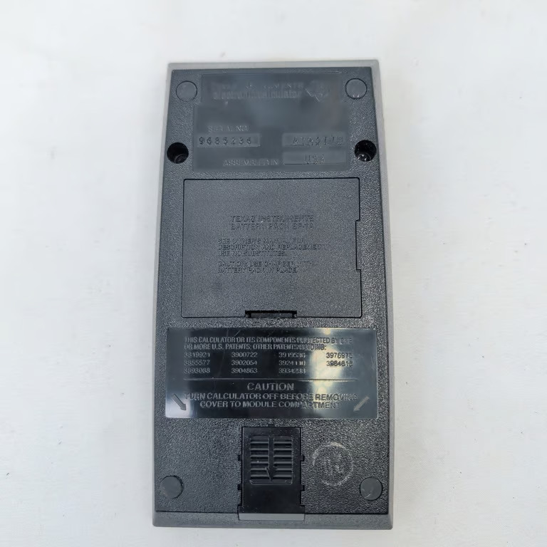 Texas Instruments TI Programmable 59 Vintage Calculator Master Library Module