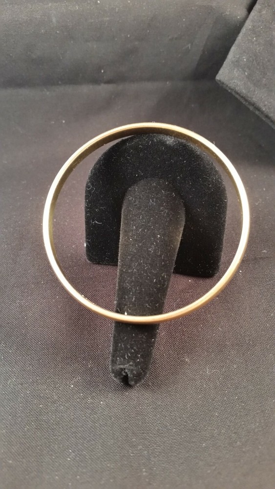 Monet Vintage Gold Bangle Bracelet