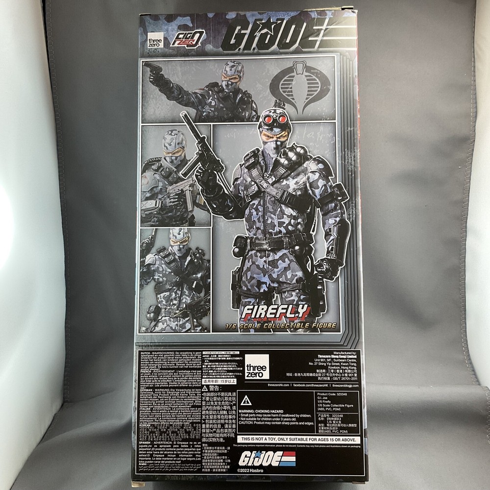 Three Zero GI Joe FireFly 1/6 - Camouflage Uniform