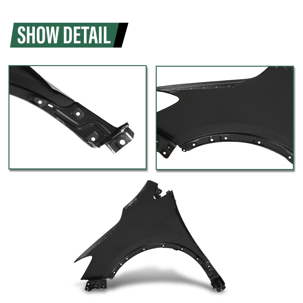 Fender Front Driver & Passenger Side Fit For 2013 2014 2015 2016 Buick Encore