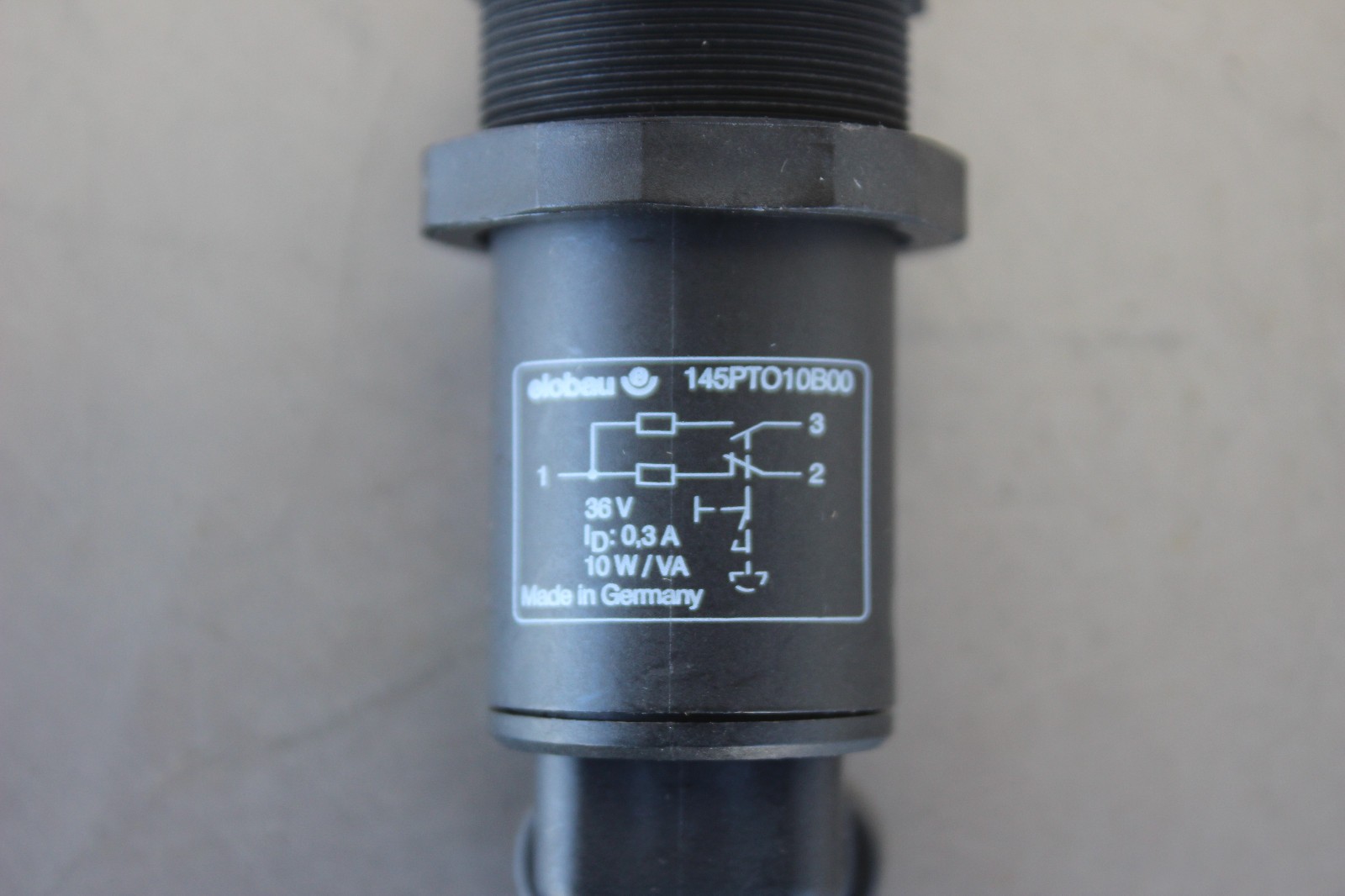 NEW Elobau 145PTO Tractor PTO Power Take Off On/Off Control Switch Yellow