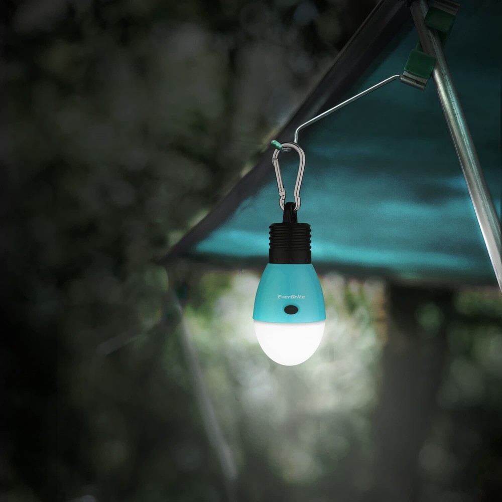 EverBrite 2PACK Rechargeable Camping LED Bulb USB LED Tent Light 3 Lighting Mode