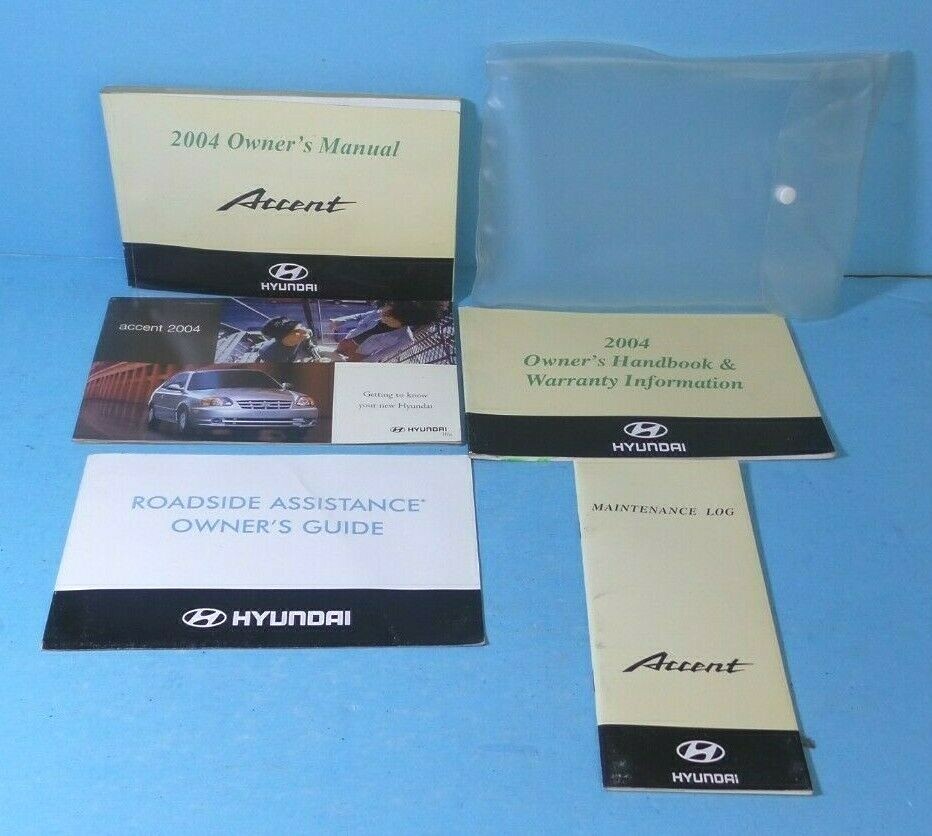 04 2004 Hyundai Accent owners manual