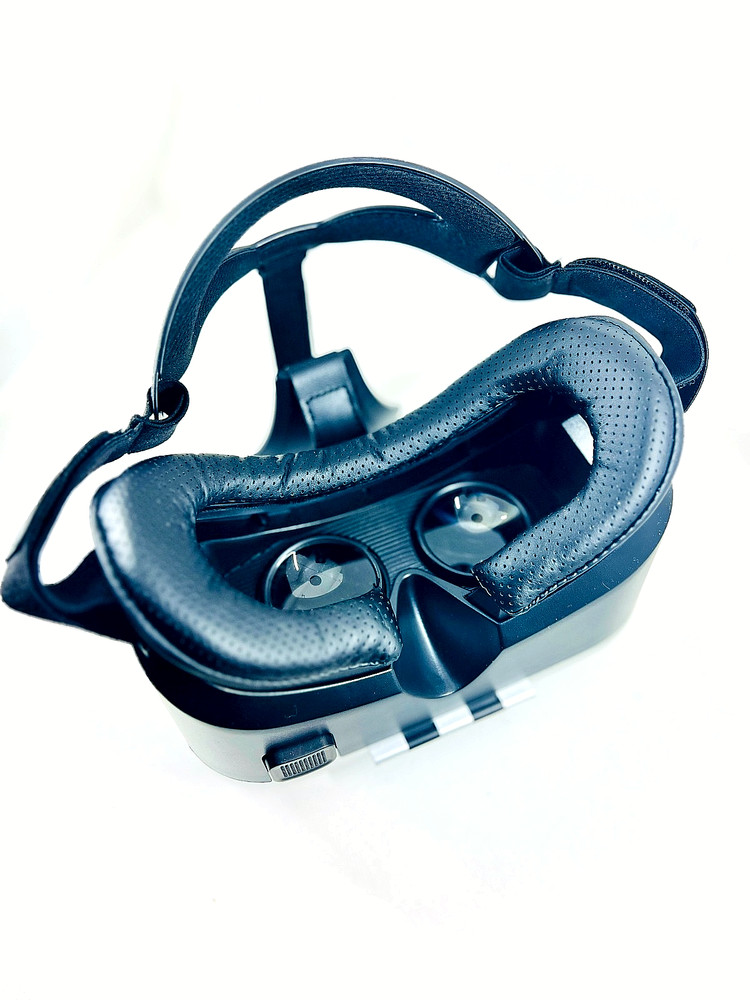 (PACK OF 5) Universal Smartphone VR Headset for iPhone/Android - BLACK