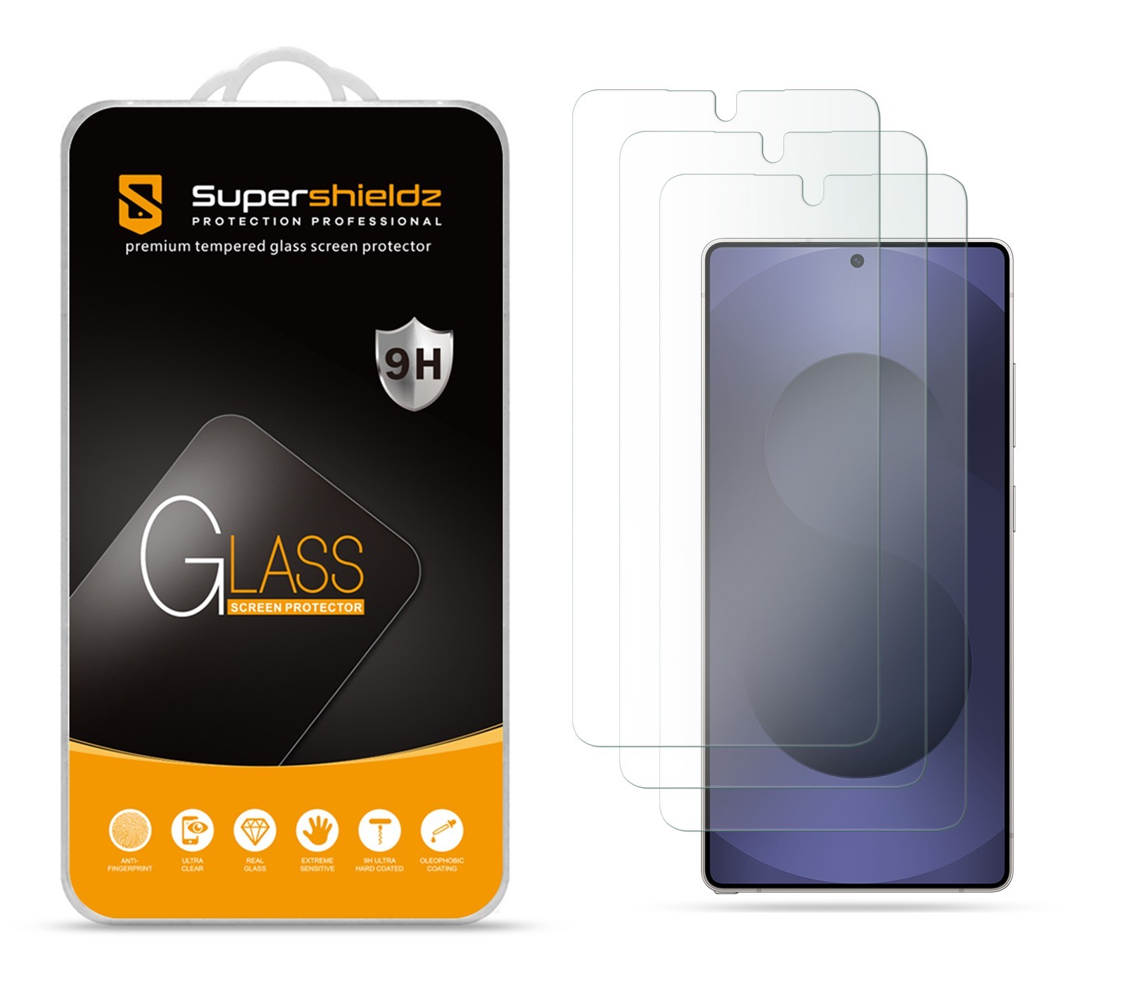 3X Supershieldz Tempered Glass Screen Protector for Samsung Galaxy S26 Ultra