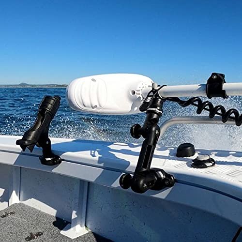 Trolling Motor Mount Stabilizer for Bow , Compatible with Tracker, Crestliner,