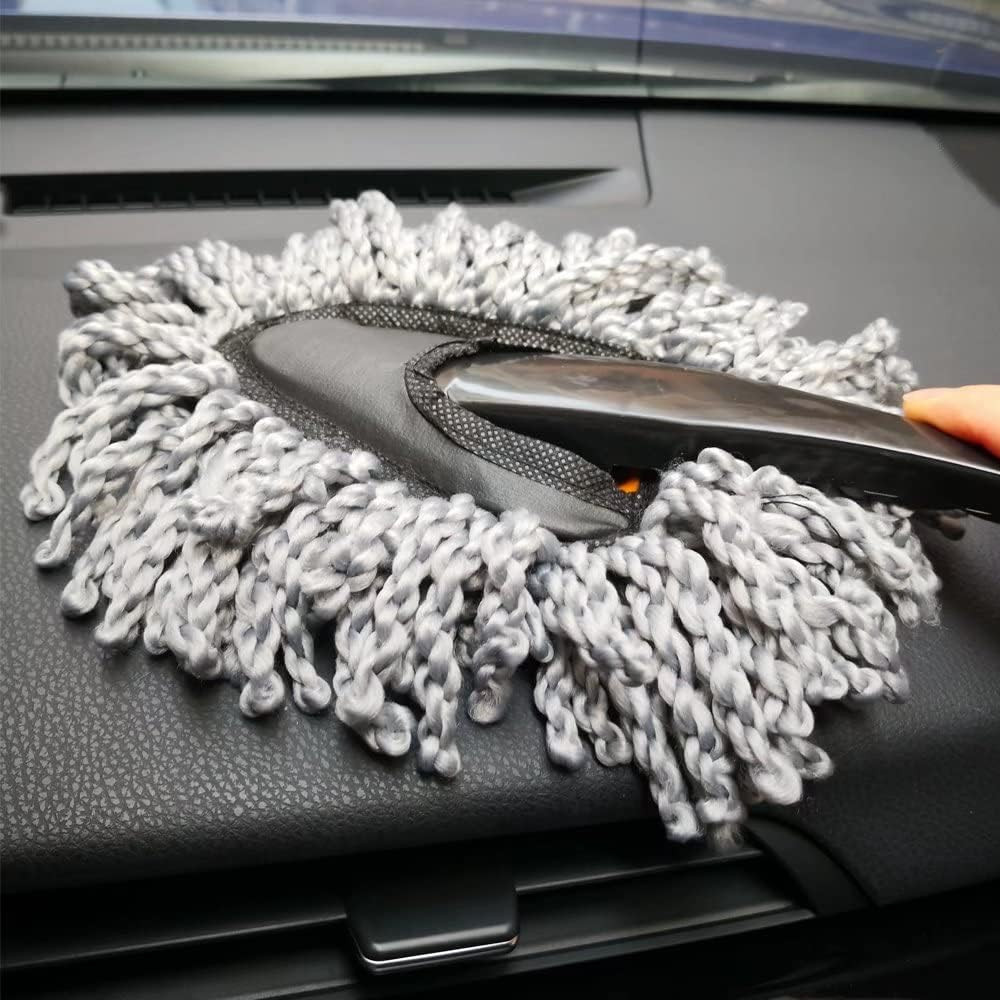 IPELY 3 Pack Large Microfiber Car Duster Exterior Scratch Free with Extendable,