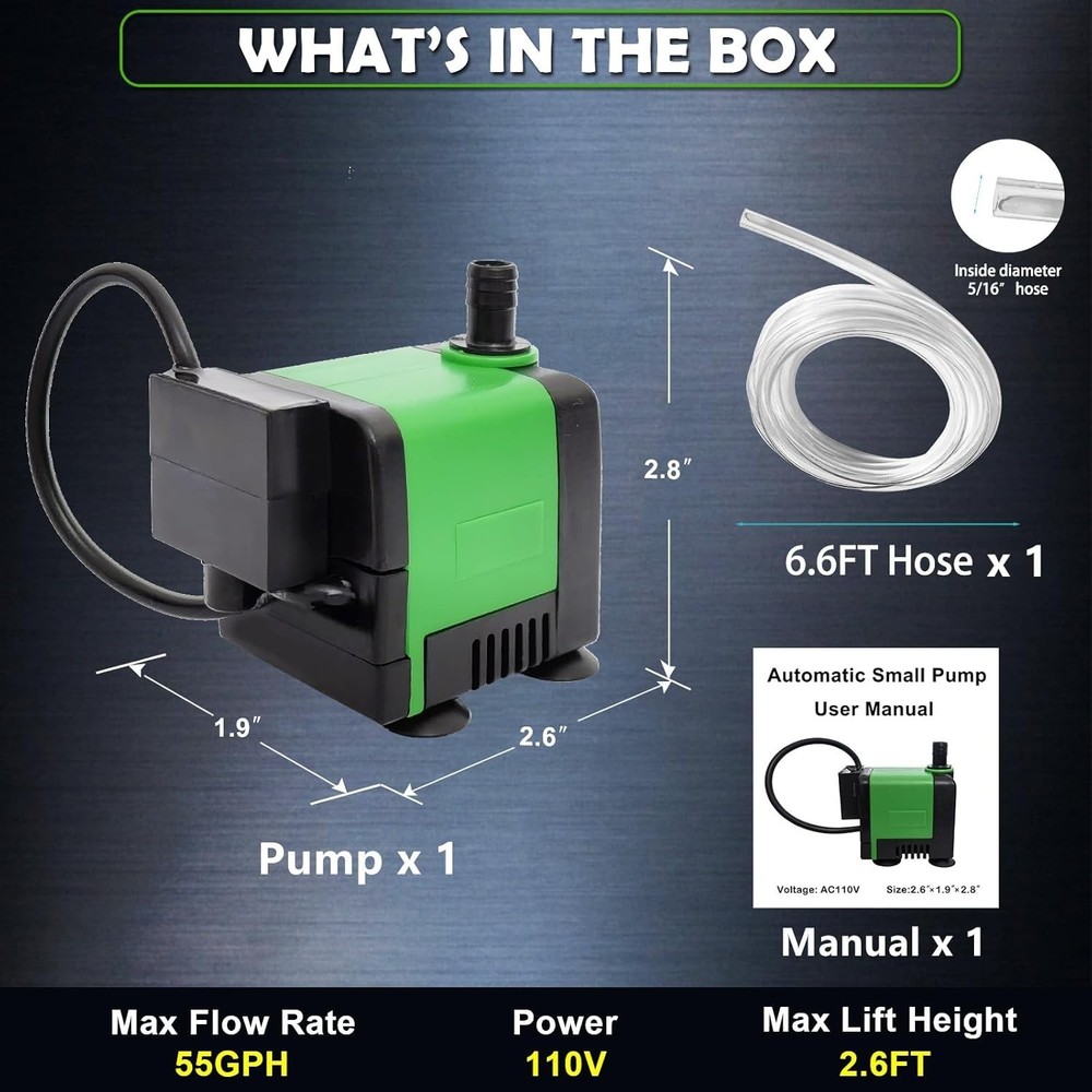 Mini Automatic Condensate Pump with Level Sensor - Efficient Water Management