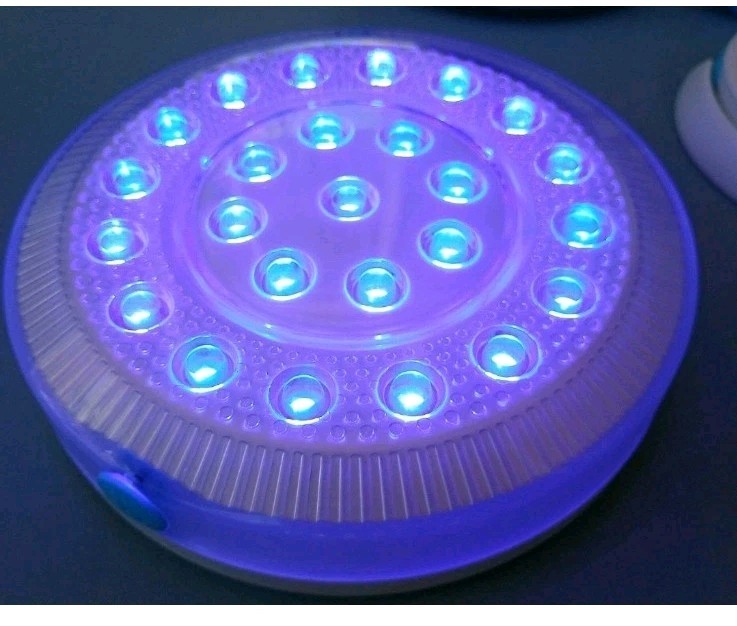 Rechargeable Submersible LED Pool Lights Wireless APP Control Waterproof 4 Pack