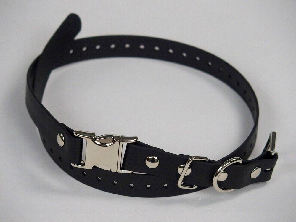 Educator 3/4" Polyester Metal Quick Snap Dog E-collar Strap also fits Dogtra