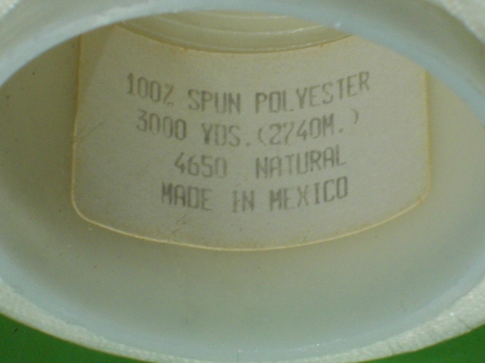 OVERLOCK THREAD SPOOL 100% SPUN POLYESTER 3000 YDS PRICED SEW RIGHT COLOR # 4650