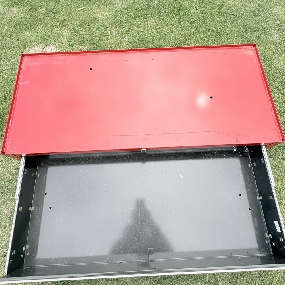 Craftsman 1 Single Drawer Mid Intermediate Middle Riser Tool Box Chest Red