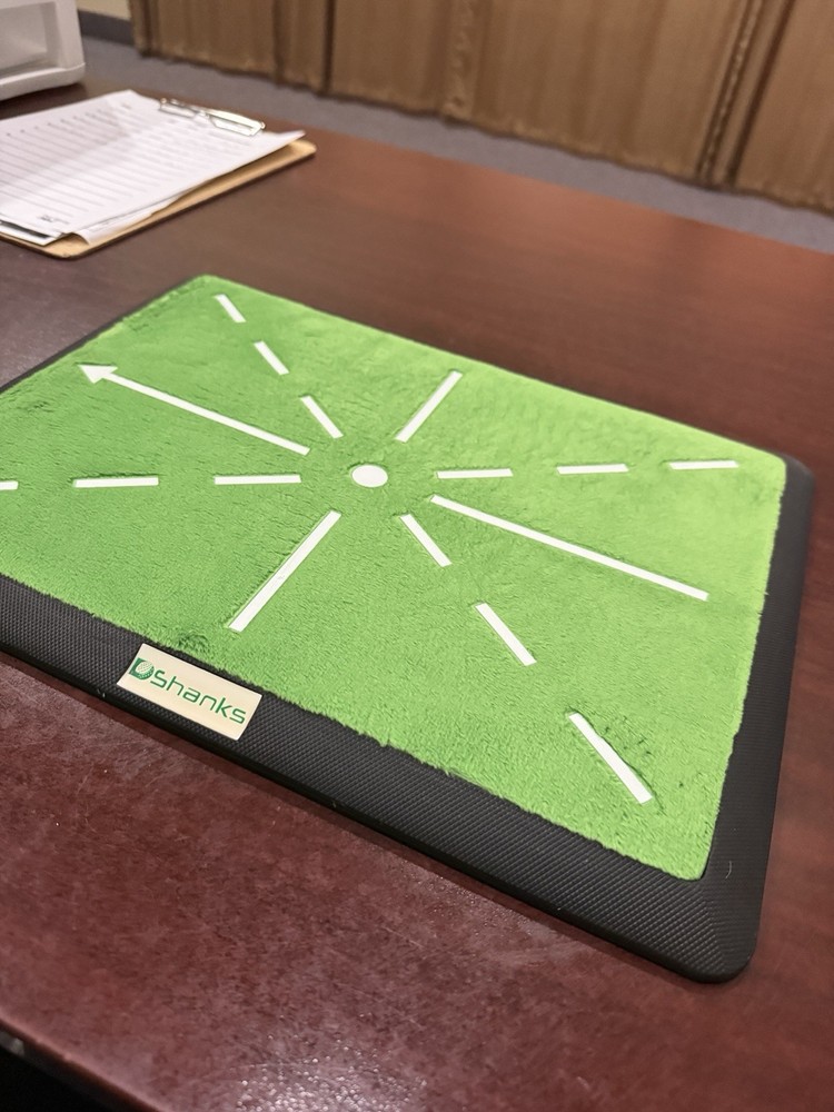Golf Training Mat for Swing Detection Batting Divot Golf Hitting Practice Mat