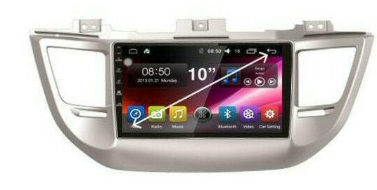 TUSCON 2015-19 GPS BLUETOOTH WIRELESS APPLE CARPLAY ANDROID AUTO CAMERA DAB+ DVR