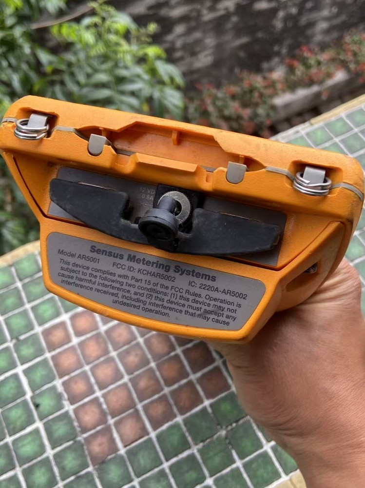 LCD Damage Sensus Meetering Systems AR5001 Field Data Collector