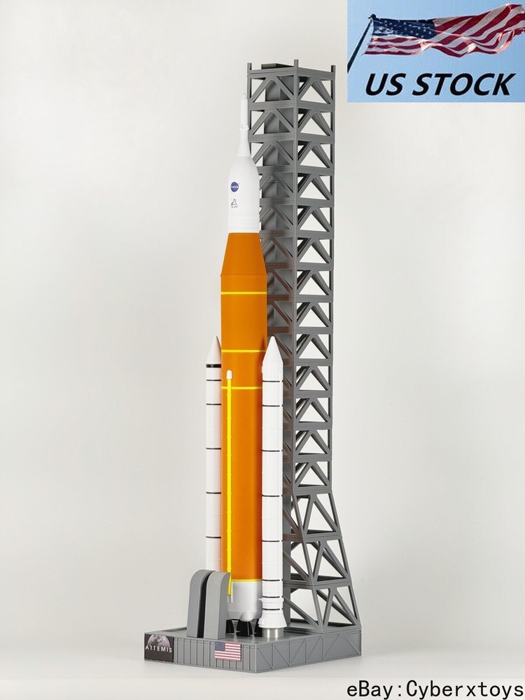 1:200 Scale NASA Artemis SLS Orion Launch Tower Set Rocket Model
