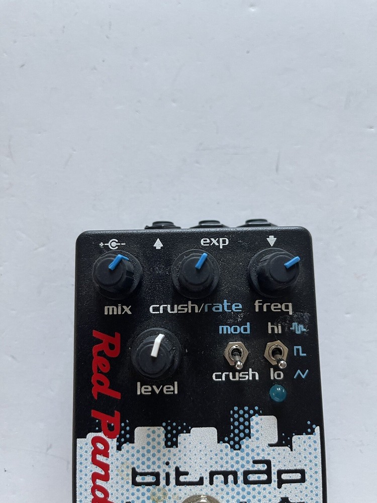 Red Panda Bitmap V1 Bitcrusher Bit Map Modulation Guitar / Bass Effect Pedal