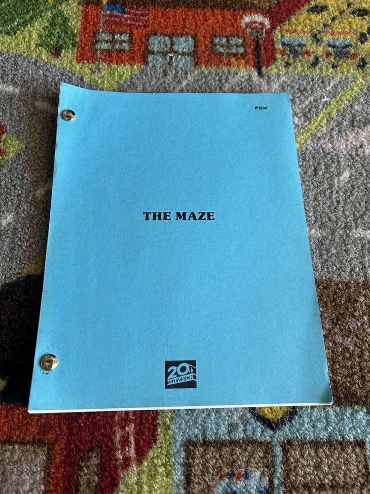 The Maze Original Pilot Episode First Draft Fox 1995 Original Script
