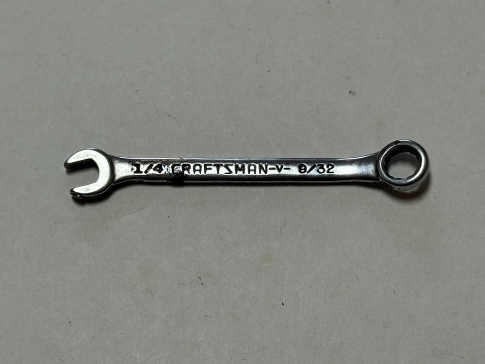 Craftsman -V- Wrench SAE 1/4 & 9/32