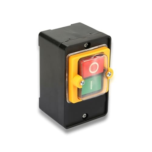 Waterproof Push Button Switch, On Off Start Stop Electric Motor Switch Box