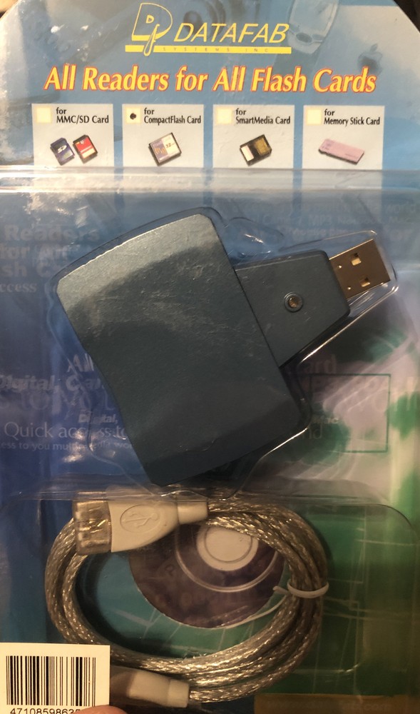 Datafab KECF-USBG USB Compact Flash Card Reader S41