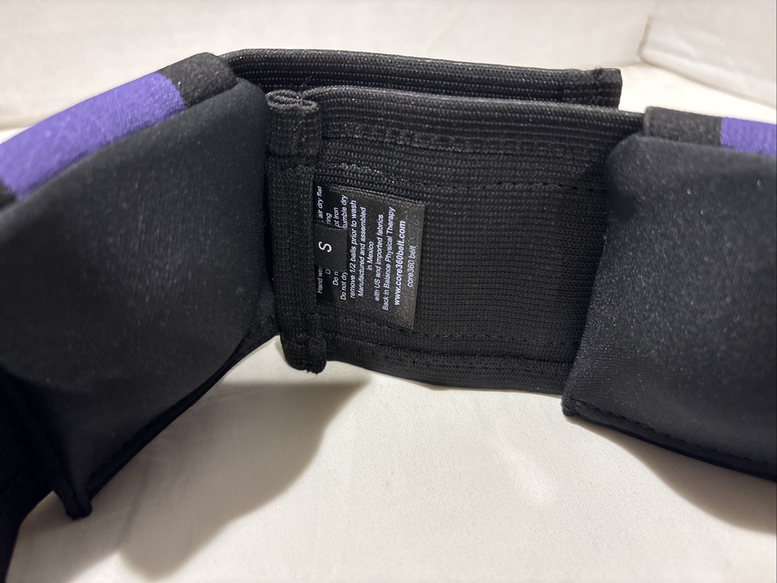 Core360 Belt Original, Core Training Belt Abdominal Wall Breath Aid Size: S