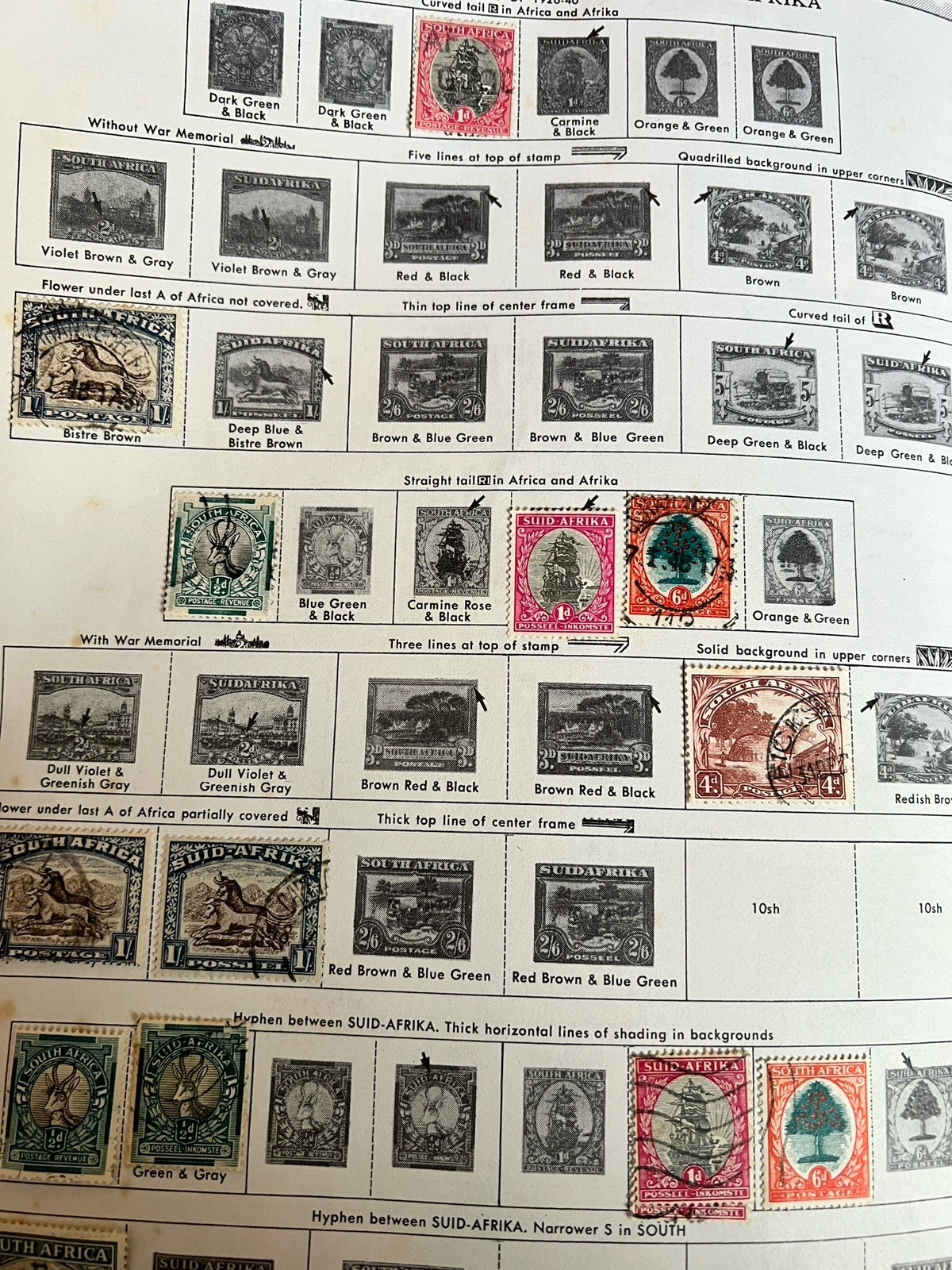 Minkus Supreme Global Stamp Album - South Africa To Zanzibar - 910 Stamps