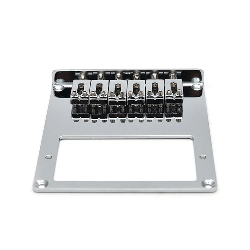 Adjustable Saddles 6 String Fixed Hardtail Bridge For Tele Telecaster Guitar B