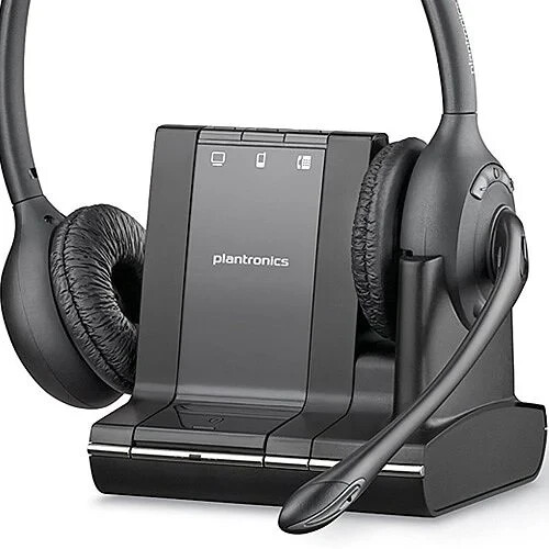 Plantronics Savi W720 Multi-device Noise-Cancel Wireless Headset System. *Great*