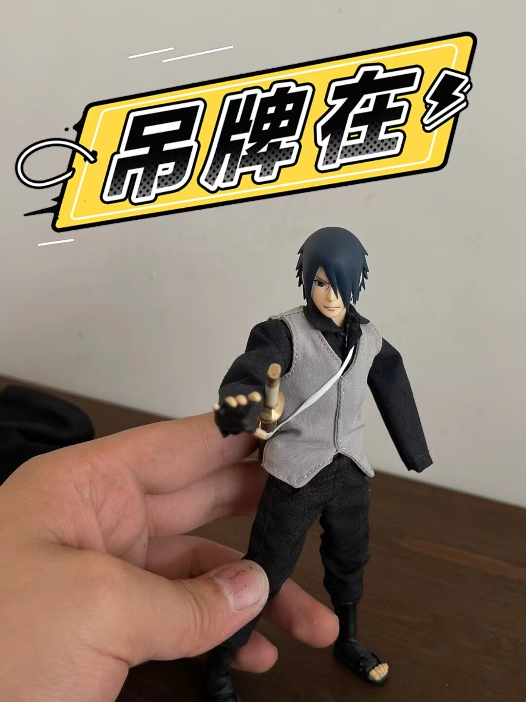 custom 1/12 Sasuke 6 inch shf figure