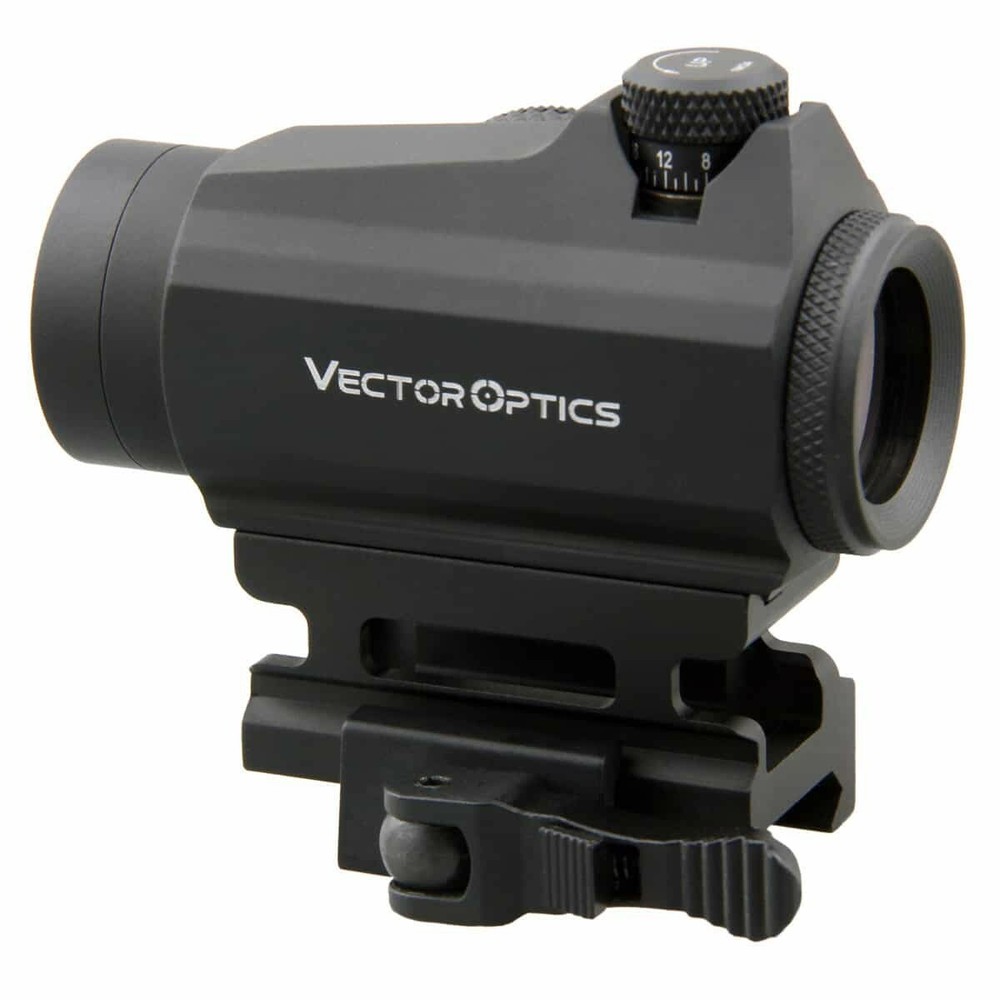 Vector Optics 1x22 Micro Red Dot Sight w/ QD Riser Mount & Low Profile Base g2