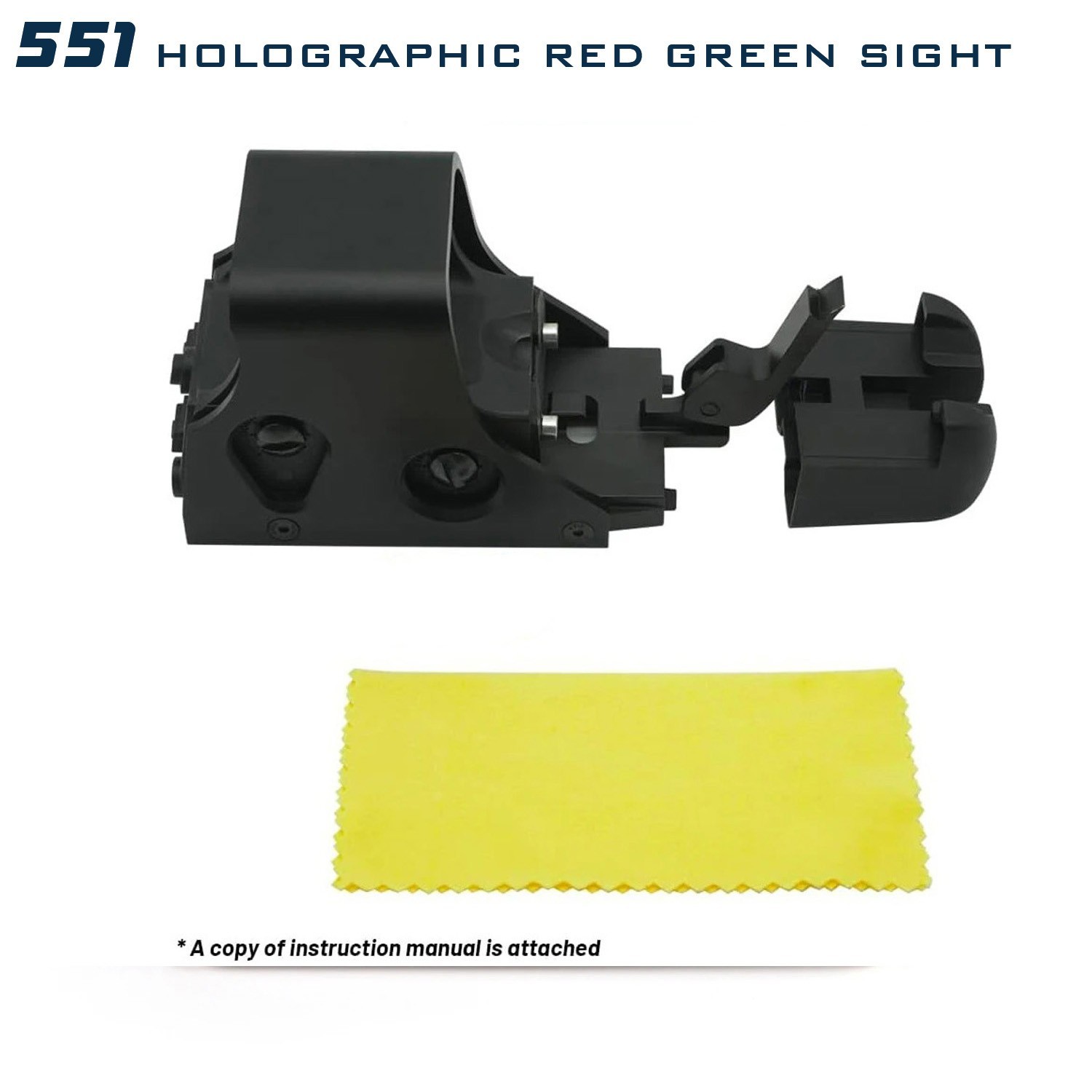 551 552 553 Holographic Red Green Dot Reflex Sight Scope Tactical Hunting 20mm
