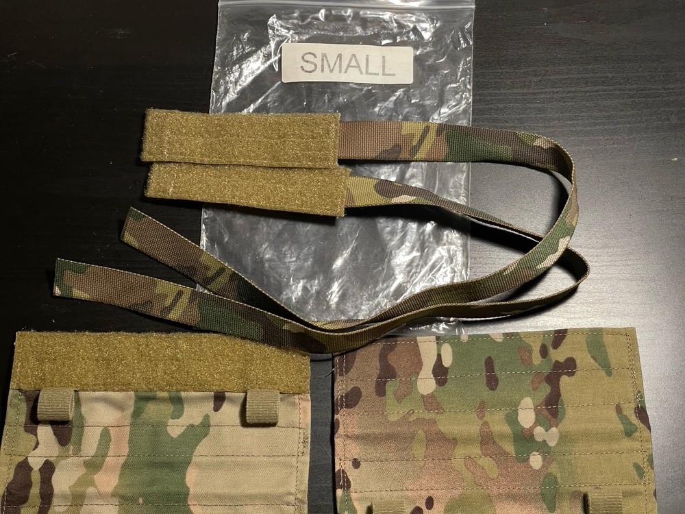 Crye Precision AVS Shoulder Strap Covers + Single Band Cummerbund Multicam Small