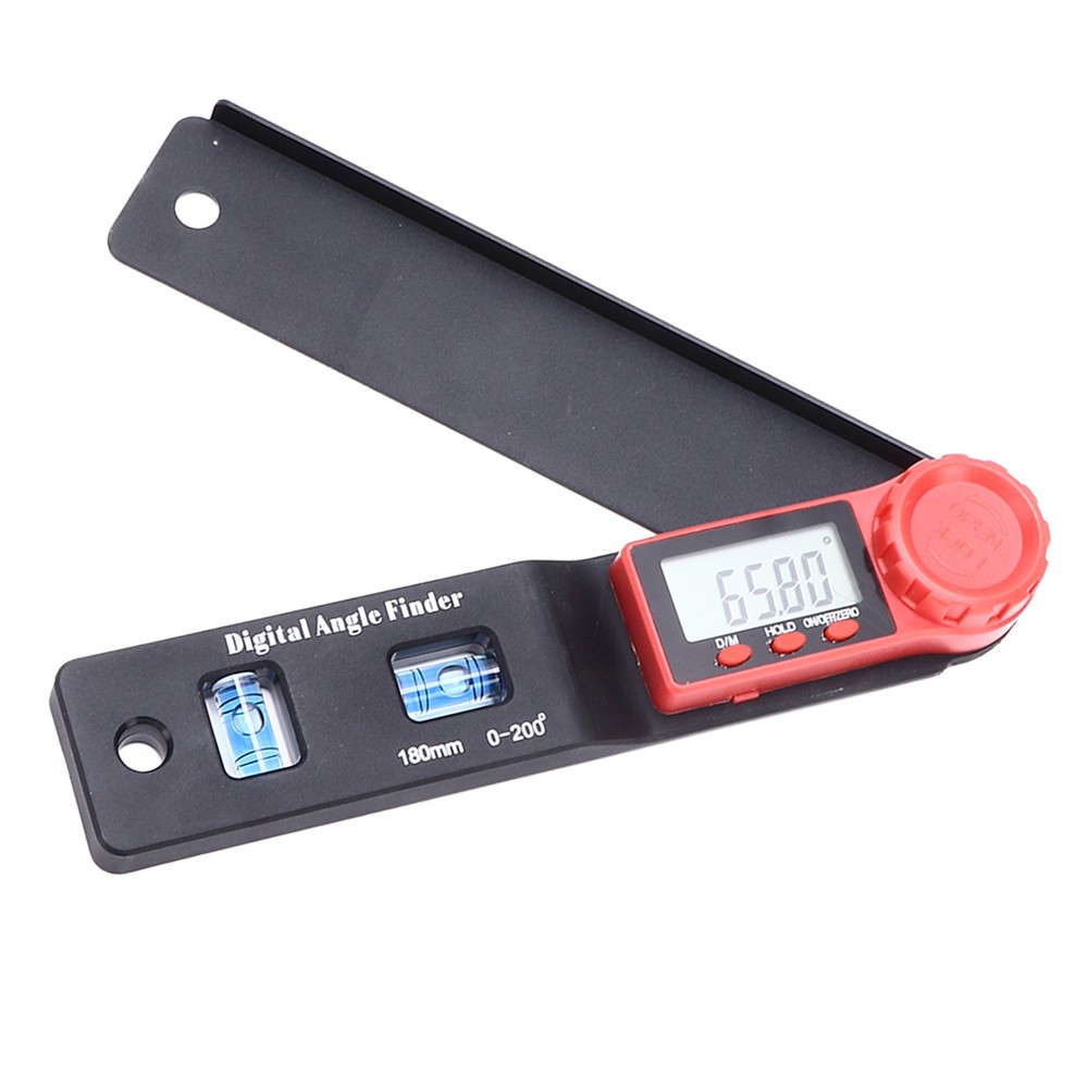 0200° Digital Display Angle Finder High Accuracy Electronic Level