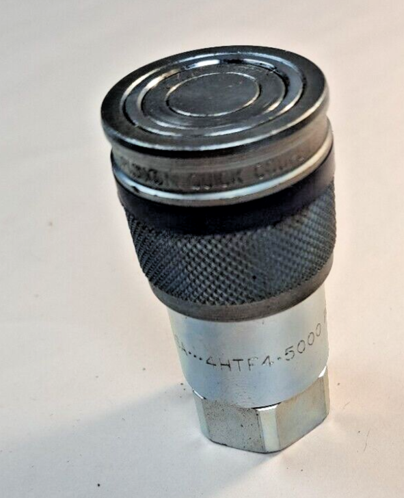 DIXON 4HTF4-5000PSI FEMALE QUICK THREADED COUPLER 1/2"