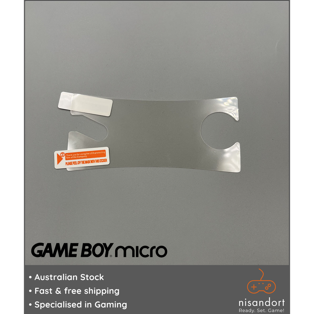 Nintendo Game Boy Micro OXY-001 Screen Protector🕹 - Aust seller - free postage