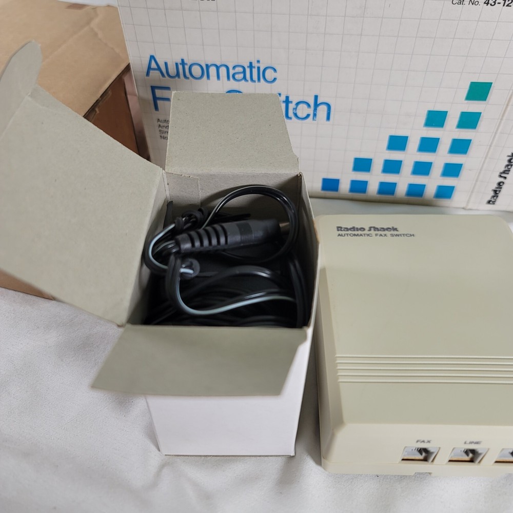 Radio Shack Automatic Fax Switch 43-1244