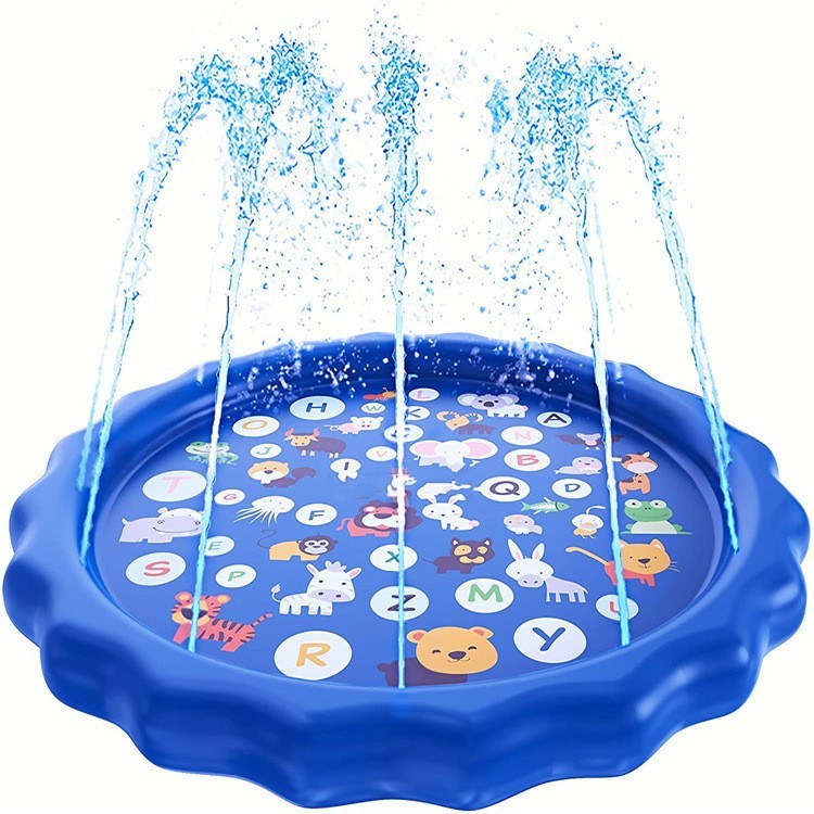 Durable Children's Water Spray Pool Mat | Splash Play Pad Mat | Water Spray Pool