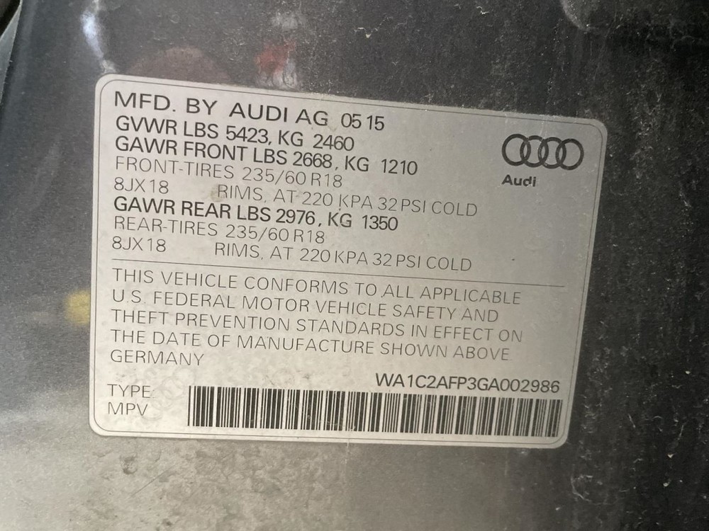 Driver Fuse Box Engine Compartment Fits 08-17 AUDI A5 1069461