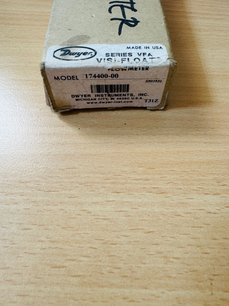 DWYER FLOW METER 174400-00