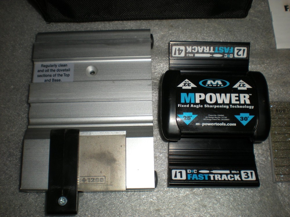 MPOWER FASTTRACK Sharpener Mk2 Precision Diamond Sharpening Kit for Chisels