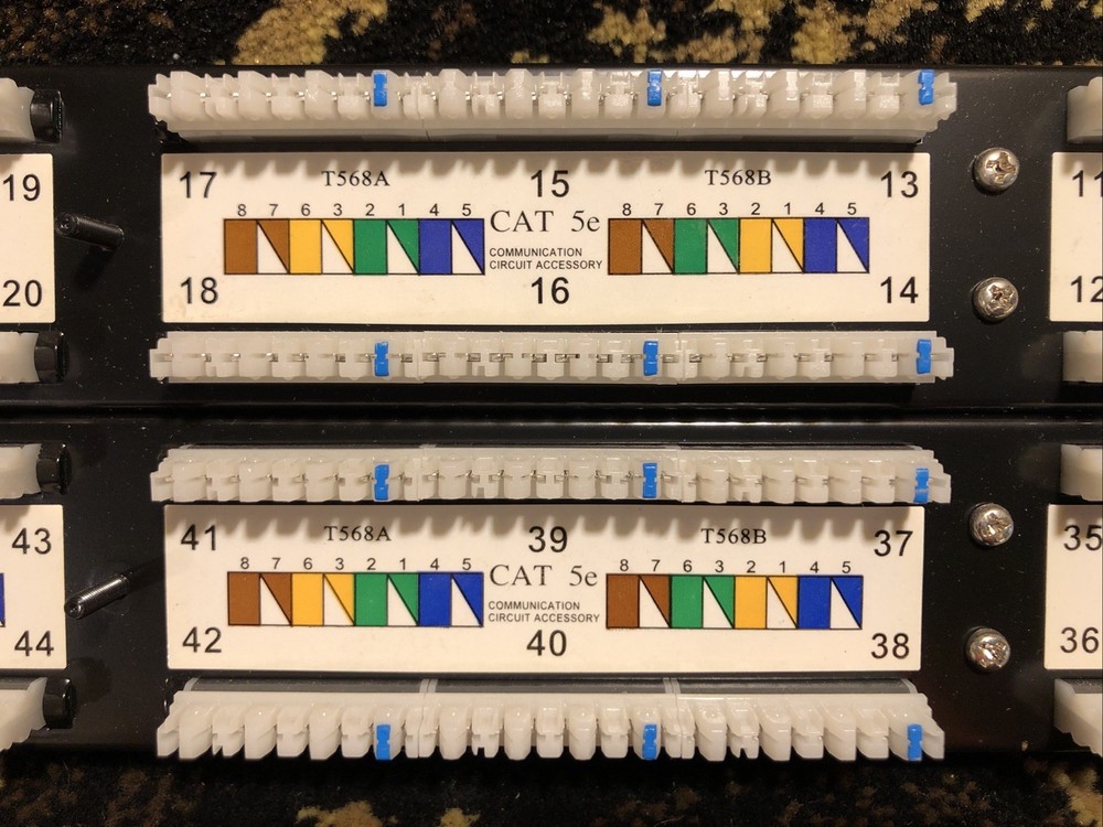 SPRINT (SP-PP-C5E48-HD) 48-Port CAT 5e PATCH PANEL ITEM CODE: 4420207500