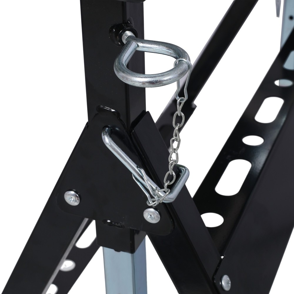 Adjustable Welding Table 30" x 20", 400lbs Load Steel Folding Welding Workbench