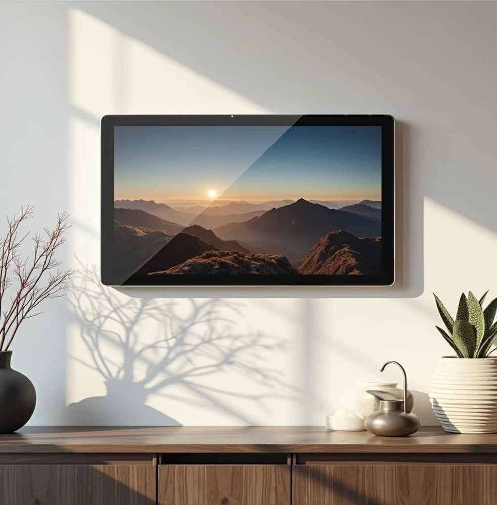 22" Android 13 Touch Screen Vesa Mount Wall Board Good