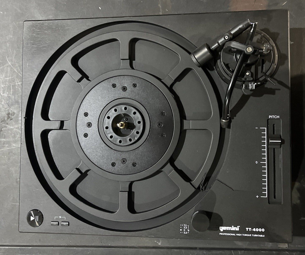 GEMINI TT-4000 DIRECT DRIVE PROFESSIONAL DJ TURNTABLE